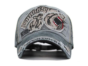 Planet Gates Men Baseball Cap For Women Snapback Hat Shark Embroidery Bone Caps Gorras Casual Casquette Men Baseball Hats Dad Caps