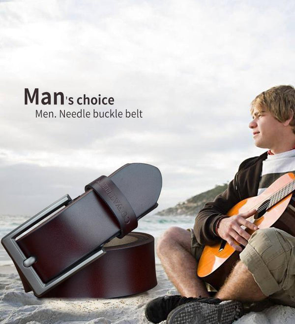 Planet Gates Men belt cow genuine leather designer belts for men high quality fashion vintage male strap for jeans