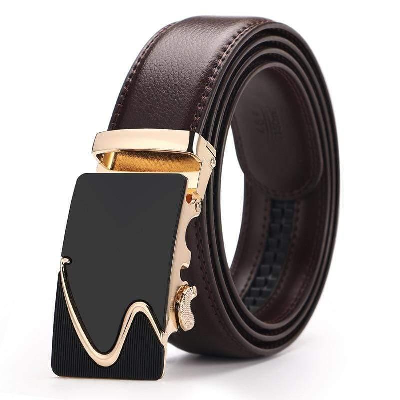 Men Belt Fashion Pu Alloy Automatic Buckle Belt Business Affairs Casual Decoration Men's Belts Men Belts Luxury