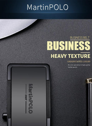 Planet Gates Men Belt Genuine Leather Automatic Buckle Luxury Brand Male Belts Black Strap Original Natural Cowskin