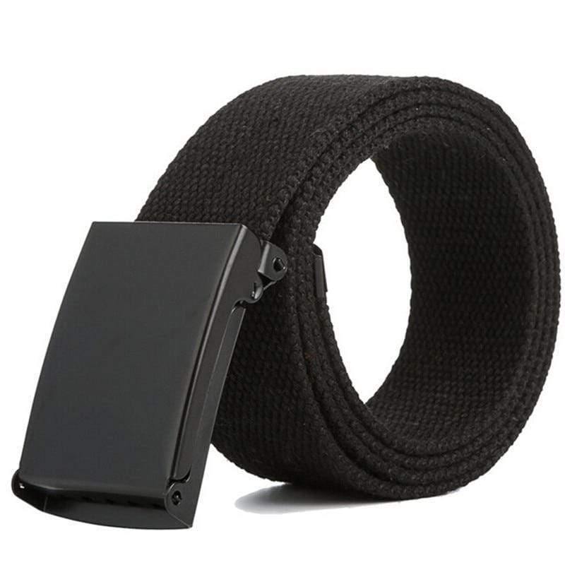 Men Belt New Fashion Unisex Army Tactical Waist Belt Jeans Male Casual Luxury Canvas Webbing Waistband Ceinture Femme 17 Colors