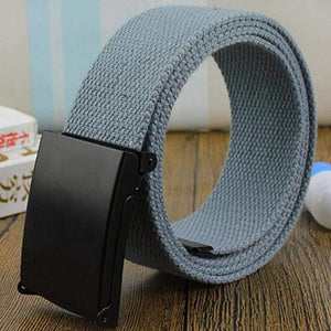 Men Belt New Fashion Unisex Army Tactical Waist Belt Jeans Male Casual Luxury Canvas Webbing Waistband Ceinture Femme 17 Colors