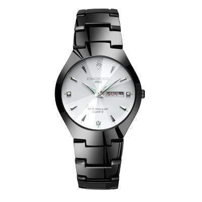 Planet Gates Men Black-White Couples Watches Quartz Calendar Waterproof Watch For Women Men Fashion Lover Wrist watch Relogio Feminino Masculino