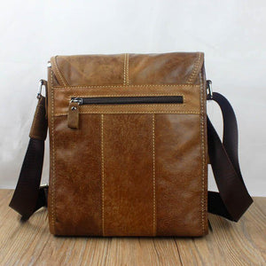 Planet Gates Men Briefcase bags Genuine Leather large capacity bag male vintage bags luxury Brand Casual shoulder bag