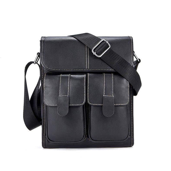 Planet Gates Men Briefcase bags Genuine Leather large capacity bag male vintage bags luxury Brand Casual shoulder bag