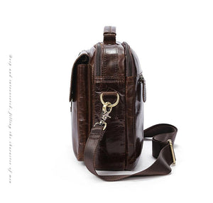 Planet Gates Men Briefcases Genuine Leather Men's bags Crossbody Bags Casual Totes Laptop messenger bag men's shoulder bag handbags