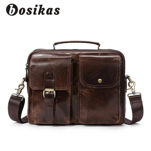 Planet Gates Men Briefcases Genuine Leather Men's bags Crossbody Bags Casual Totes Laptop messenger bag men's shoulder bag handbags
