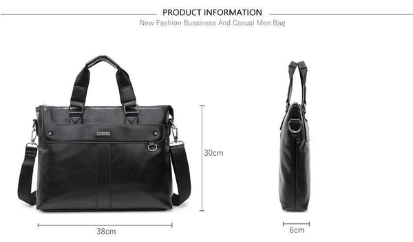 Planet Gates Men Casual Briefcase Business Shoulder Bag Leather Messenger Bags Computer Laptop Handbag Bag Men's Travel Bags