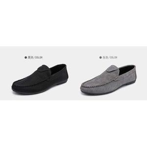 Planet Gates Men Casual Loafers  Pu Leather Black Solid Leather Driving Moccasins Boat Slip on Men Loafers Shoes Male Loafer Mocasines Hombre
