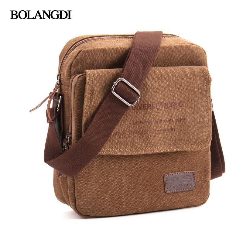 Planet Gates Men Casual Messenger Bag High Quality Canvas Shoulder Bags For men Business Travel Crossbody Bag