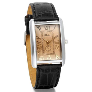 Planet Gates Men / China Rectangle Lovers Watch Leather Charm Arabic Numerals Men Women Wristwatch Hours Relogio Feminino