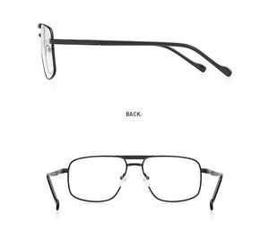 Planet Gates Men Classic Square Glasses Optics Frame Luxury Double Bridge Prescription Glasses Frames Optical Eyewear S2012