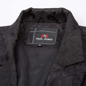 Planet Gates Men coats medieval Steampunk Gothic Sleeveless Lapel Collar Double-Breasted formal prom party Jacquard Coat