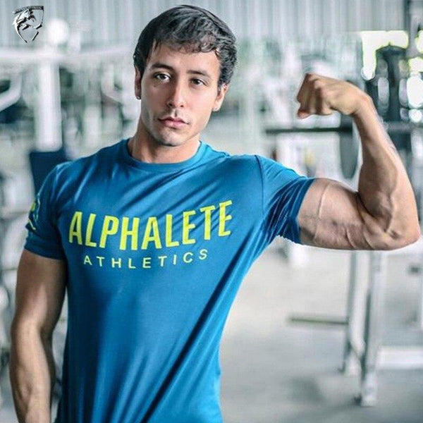 Men Cotton Short Sleeve T-shirt  New Casual Fashion Slim T Shirt Male Jogger Gyms Fitness Crossfit Tees Summer Tops Clothing
