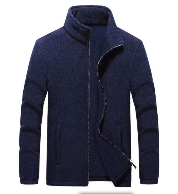 Planet Gates men Dark blue / 6XL Men's Thicken windbreaker Fleece Jackets 7XL 8XL 9XL Wool Liner Hoody Warm sportswear Hoodies Thermal Coats Sweatshirts For Men