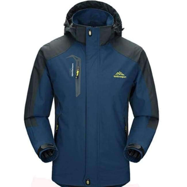 Planet Gates Men Denim Blue / M Mountainskin 5XL Men's Jackets Waterproof Spring Hooded Coats Men Women Outerwear Army Solid Casual Brand Male Clothing,SA153