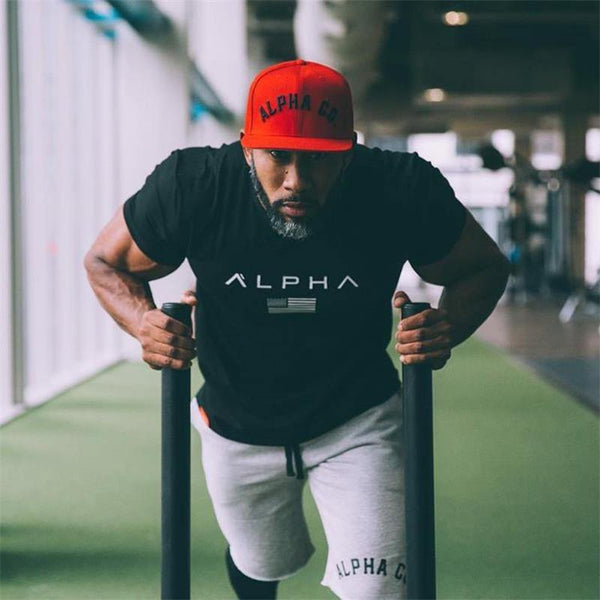 Men Fashion Casual Camouflage T Shirt Gyms Fitness Bodybuilding T-shirts Male Short Sleeves Tees Tops Summer Crossfit Clothing