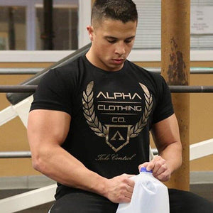 Men Fashion Casual Camouflage T Shirt Gyms Fitness Bodybuilding T-shirts Male Short Sleeves Tees Tops Summer Crossfit Clothing