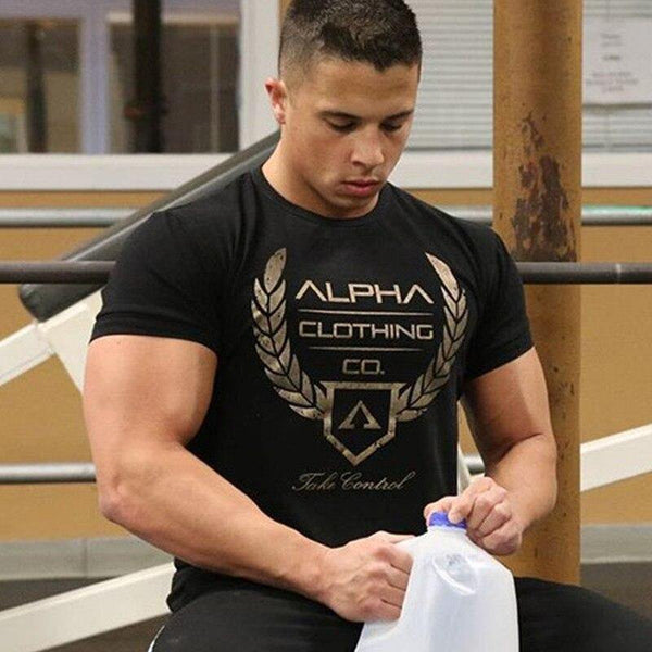 Men Fashion Casual Camouflage T Shirt Gyms Fitness Bodybuilding T-shirts Male Short Sleeves Tees Tops Summer Crossfit Clothing