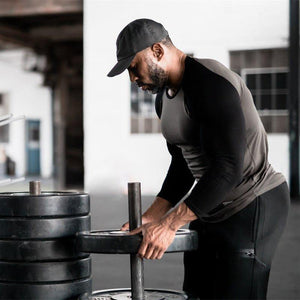 Men Fitness Bodybuilding Cotton T-shirt Gyms Workout Skinny Patchwork Shawl Sleeve T Shirt Male Casual Jogger Tee Tops Clothing