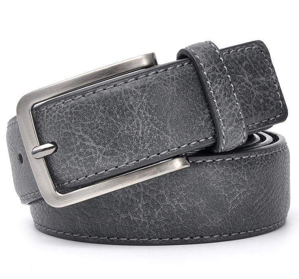 Planet Gates Men Gents Leather Belt Trouser Waistband Stylish Casual Belts Men With Black Grey Dark Brown And Brown Color