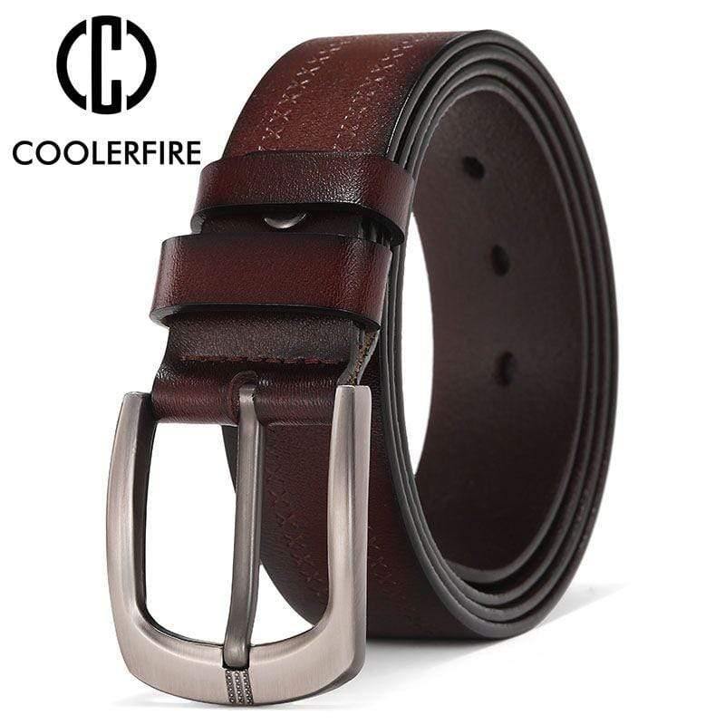 Men Genuine Leather Belt Male Casual High Quality Vintage Belts For Men Jeans Belt Trouse Blts Luxury Casual