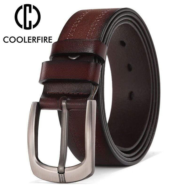 Men Genuine Leather Belt Male Casual High Quality Vintage Belts For Men Jeans Belt Trouse Blts Luxury Casual