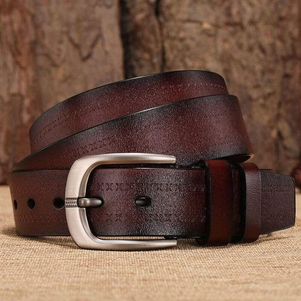 Men Genuine Leather Belt Male Casual High Quality Vintage Belts For Men Jeans Belt Trouse Blts Luxury Casual