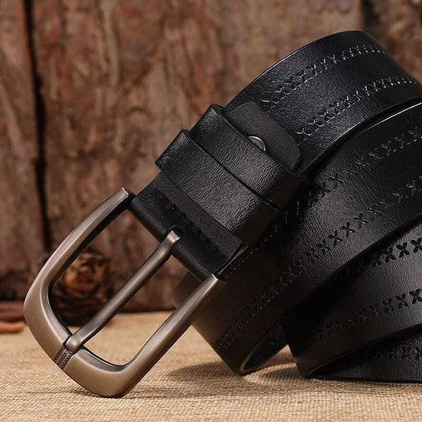 Men Genuine Leather Belt Male Casual High Quality Vintage Belts For Men Jeans Belt Trouse Blts Luxury Casual