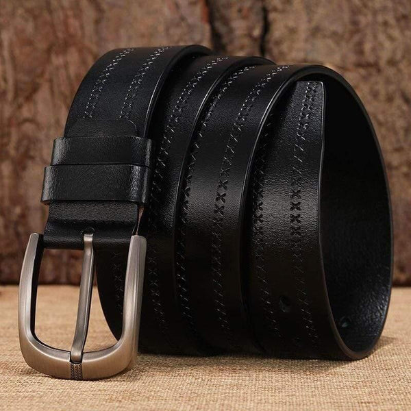 Men Genuine Leather Belt Male Casual High Quality Vintage Belts For Men Jeans Belt Trouse Blts Luxury Casual