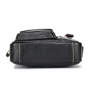 Planet Gates Men Genuine Leather Messenger Crossbody Bag Casual Fashion Male Sling Bag Business Handbag Shoulder Famous Brand