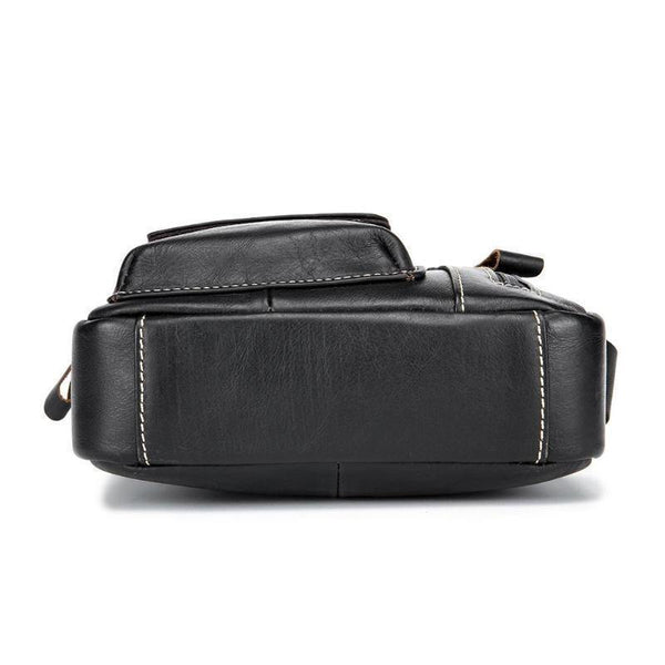 Planet Gates Men Genuine Leather Messenger Crossbody Bag Casual Fashion Male Sling Bag Business Handbag Shoulder Famous Brand