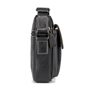 Planet Gates Men Genuine Leather Messenger Crossbody Bag Casual Fashion Male Sling Bag Business Handbag Shoulder Famous Brand