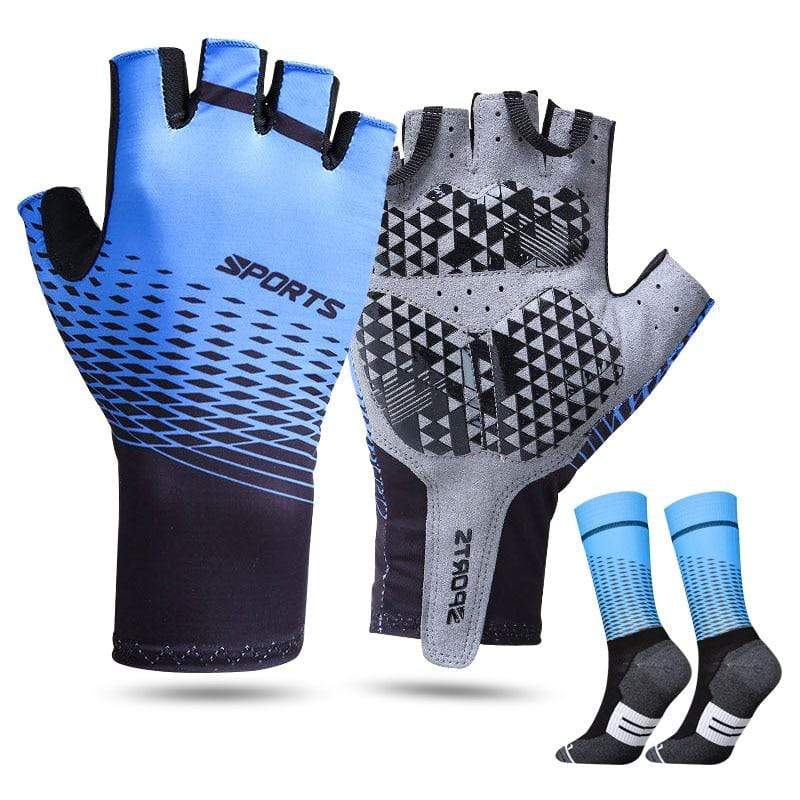 Planet Gates Men Half Finger Cycling Gloves Summer Women Racing Bike Gel Gloves Road Bike Anti-slip Bicycle Sport Glove