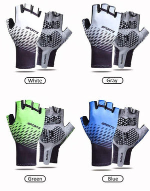 Planet Gates Men Half Finger Cycling Gloves Summer Women Racing Bike Gel Gloves Road Bike Anti-slip Bicycle Sport Glove
