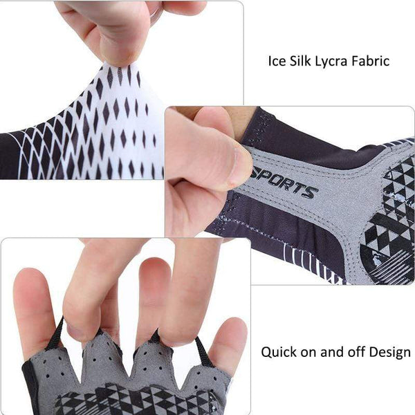 Planet Gates Men Half Finger Cycling Gloves Summer Women Racing Bike Gel Gloves Road Bike Anti-slip Bicycle Sport Glove