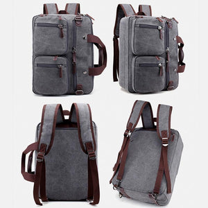 Planet Gates Men Handbags Canvas Shoulder Crossbody Messenger Bags Solid High Capacity Man Casual Travel Multifunction Back Pack Laptop 2018