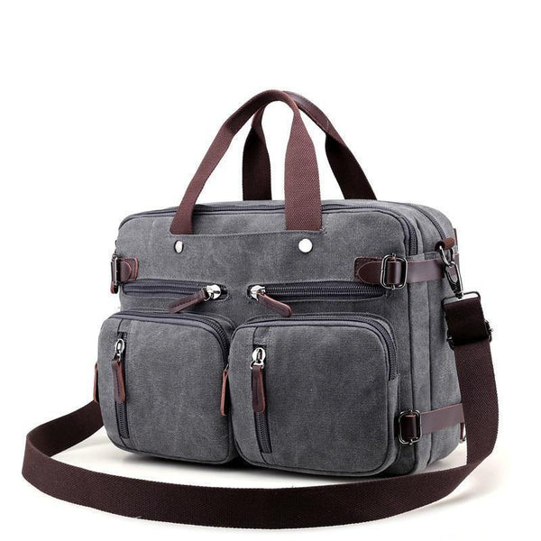 Planet Gates Men Handbags Canvas Shoulder Crossbody Messenger Bags Solid High Capacity Man Casual Travel Multifunction Back Pack Laptop 2018
