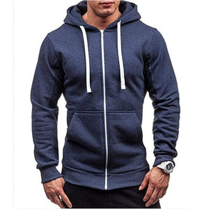 Planet Gates Men Hoodies Jacket Spring Drawstring Zipper Hooded Sweatshirt Male Long Sleeve Pocket Pullover Autumn Hoodie Coat MWW145