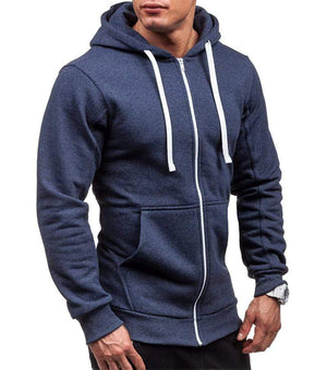 Planet Gates Men Hoodies Jacket Spring Drawstring Zipper Hooded Sweatshirt Male Long Sleeve Pocket Pullover Autumn Hoodie Coat MWW145