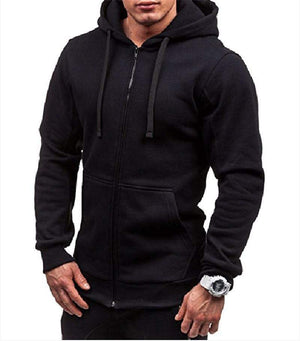 Planet Gates Men Hoodies Jacket Spring Drawstring Zipper Hooded Sweatshirt Male Long Sleeve Pocket Pullover Autumn Hoodie Coat MWW145