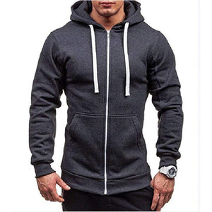 Planet Gates Men Hoodies Jacket Spring Drawstring Zipper Hooded Sweatshirt Male Long Sleeve Pocket Pullover Autumn Hoodie Coat MWW145