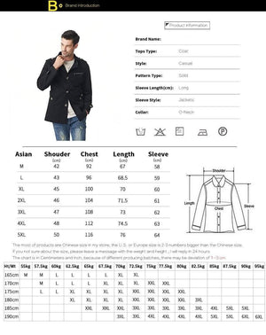 Planet Gates Men Jacket Coat Long Section Fashion Trench Coat New Autumn Brand Casual Fit Overcoat Jacket