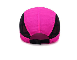 Planet Gates Men Mesh Cap Cycling Running Cap Baseball Tennis Hat Breathable Quick Dry Hat Bone Snapback Women Climbing Running Sport