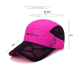 Planet Gates Men Mesh Cap Cycling Running Cap Baseball Tennis Hat Breathable Quick Dry Hat Bone Snapback Women Climbing Running Sport