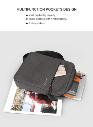Planet Gates Men Messenger Bag High Quality Waterproof Shoulder Bag For Women Business Travel Crossbody Bag