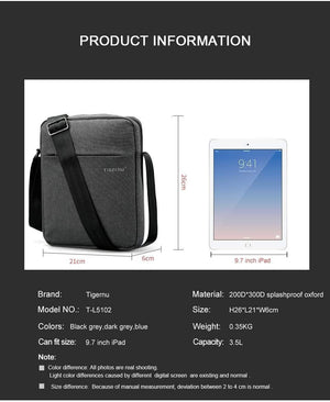 Planet Gates Men Messenger Bag High Quality Waterproof Shoulder Bag For Women Business Travel Crossbody Bag