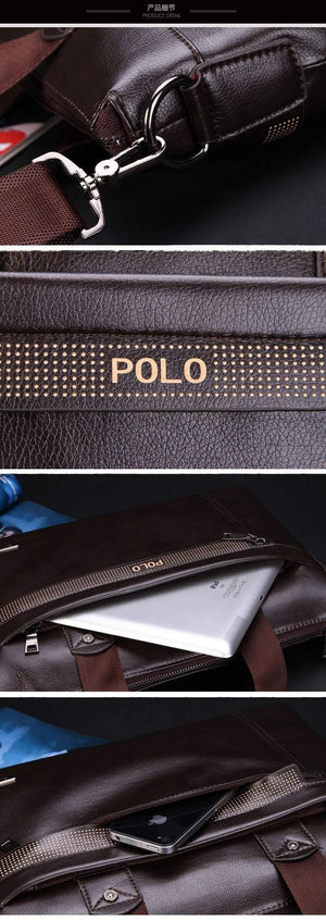 Planet Gates Men messenger bags fashion leather bag men briefcase designer handbags high quality famous brand business men bag