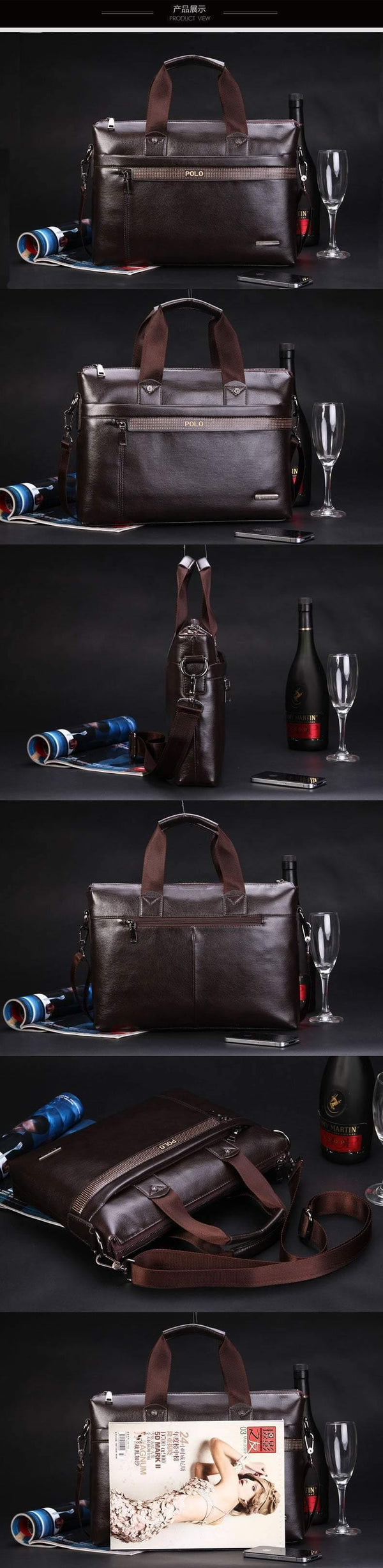 Planet Gates Men messenger bags fashion leather bag men briefcase designer handbags high quality famous brand business men bag