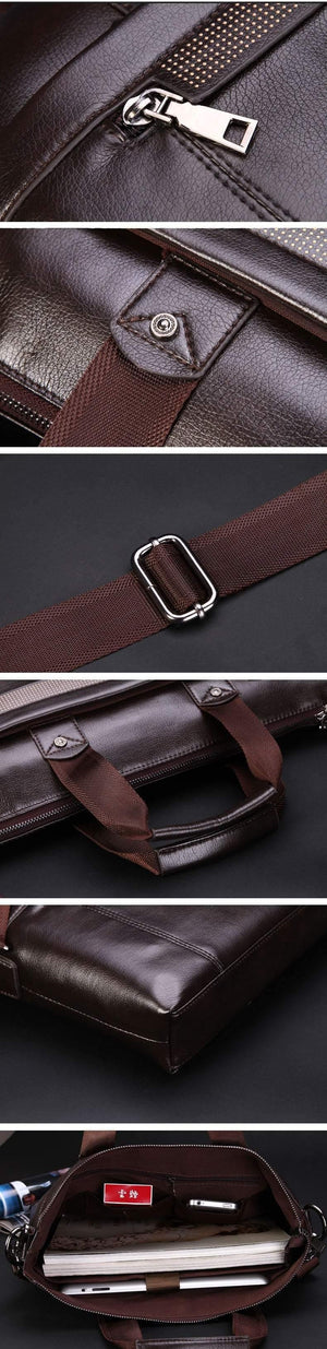 Planet Gates Men messenger bags fashion leather bag men briefcase designer handbags high quality famous brand business men bag